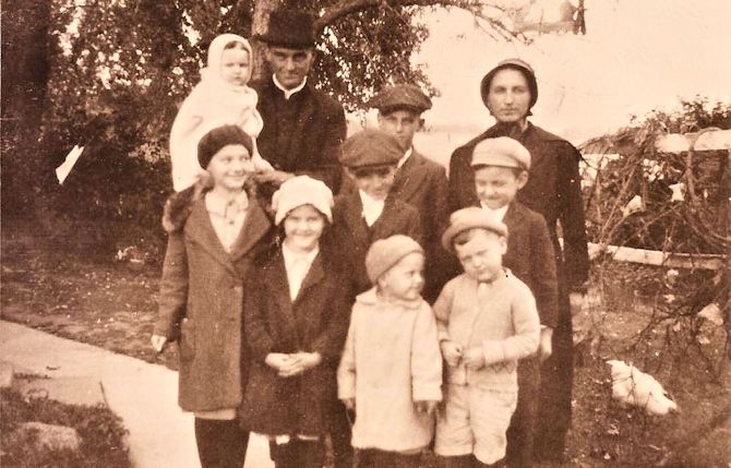 Otho Horst and family